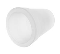 CAXUSD Solar Powered Led Flowerpot Light Waterproof Outdoor Garden Vase Light White Glow Creative Decorative