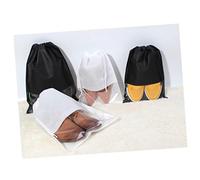 CAXUSD Space Saver Bags Jumbo Travel Toiletry Bags White Drawstring Storage Pouch