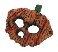 CAXUSD Spooky Pumpkin Halloween Season Mask for Adults, PU 3d Cosplay | Lightweight Reusable Design, Easy to Clean, Universal Fit for Themed Celebrations and Halloween Party