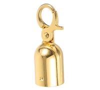 CAXUSD Stainless Steel Rope End Stopper with Hook Cord Lock Cap for Concierge Railing Stanchion Posts and Outdoor Guardrail Use Reusable Heavy Duty Rope Connector for Easy Attachment and