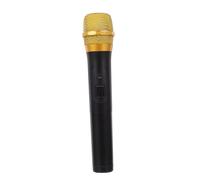 CAXUSD Sturdy Fake Microphone Model Simulation Microphone Prop for Stage Pretend Play Toy Realistic Design for Parties and Cosplay
