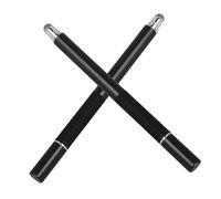 CAXUSD Stylus Pen Tablet Screen Pen for Capacitive Touch Screens Accurate Drawing Programs and Professional Meetings Elegant High-End Appearance Fine Fiber Tips Metal Construction 2 Pcs