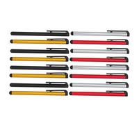 CAXUSD Tablet Stylus Pen Set 16 Pcs Capacitive Screen Pens for Touch Screens Precision Writing Drawing Email Gaming Compatible Tablets Smartphones Ergonomic Grip
