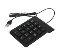 CAXUSD Usb Wired Key Numeric Keypad for Efficient Data Entry Compact Design for Laptop and Desktop Use for Finance and Banking Applications