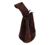 CAXUSD Vintage Drawstring Small Coin Pouch Fabric Belt Wallet Pouch with Secure Storage for Renaissance Festival Attire and Cycling, Prevents Damage and Wear, Suitable for Men and Women