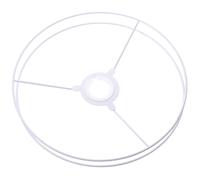 CAXUSD Vintage Drum Ring Lamp Shade Frame Metal Ring Support for DIY Lampshade Crafting Solid Sturdy Construction Suitable for Modern and Retro Style Lamps