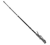CAXUSD Walking Cane Hiking Walking Stick, Aluminium Alloy, Black, Shock Absorbing Straight Handle, Increased Friction Surface, for Disabled and Wounded, Outdoor Hiking and Mountain
