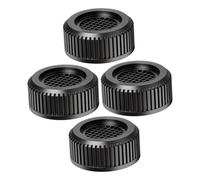 CAXUSD Washing Machine Anti-slip Pads 4pcs Non-skid Shock-absorbing Foot Mats Elevated Support Base for Automatic Front-load Washers, Universal Stabilizing Pads for Vibration Reduction