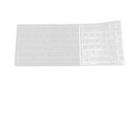 CAXUSD waterproof keyboard protector laptop keyboard cover transparent silicone dust-proof accurate fit for Dell KB216 wired keyboard desktop 1 PC