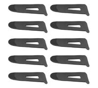CAXUSD Waterproof TPU Jacket Cuff Adjuster Strap 10 Pairs Down Jacket Cuff Repair with Hook and Loop Closure, No Sew Installation and Adjustable Sleeve Fastener, for Skiing