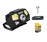CAXUSD Xpe Cob LED Headlamp and USB Charging 2pcs with Motion Sensor