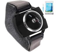CAXUSD Z168 and Trim Adjustment Wrist Watch Style Anti-Snore Device with Snore Detection Sturdy Hard Plastic Material, Includes Bag of Chinese Medicine Gel Conductive Paste, Improves