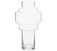 Cayden Large Glass Vase Interiors by Premier Clear One Size