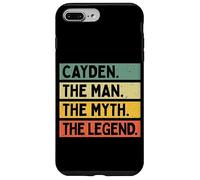 Cayden The Man The Myth The Legend Funny Personalized Quote Case for iPhone 7 Plus/8 Plus