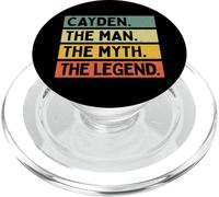 Cayden The Man The Myth The Legend Funny Personalized Quote PopSockets PopGrip for MagSafe