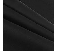Caydo 18 Count Black Cross Stitch Fabric 100 x 150 cm Black Aida for Handmade Cross Stitch Fabric Needlework