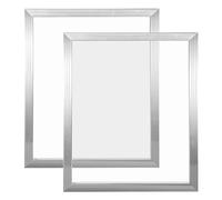 Caydo 2 Pieces 24 x 20 Inch Aluminum Silk Screen Printing Frames with 160 Mesh for Screen Printing