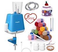Caydo iCord Maker Kit for Beginners, 92pcs i-Cord Knitting Set for DIY Handicrafts Making, Quickly Knitting iCord with i Cord Knitting Machine Create Pretty Crafts, Ideal Present