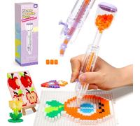 Caydo Ironing Beads Pen for Ironing Beads 5 mm, Purple Ergonomic Melting Bead Dispenser for DIY Christmas Art Decorations at Home, Parents, Child Interaction and Children's Crafts, Ironing Bead Pens