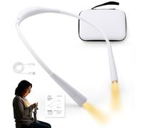 Caydo Knitting Light with Case, Neck Craft Light for Knitters & Crocheters
