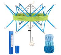 Caydo Yarn Swift, Portable Metal Umbrella Holder for Knitting & Crochet | Compact Lightweight Adjustable Angle/Height, Great Helper for Yarn Winding, Ideal Craft Tool for Crocheters & Knitting Lovers