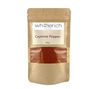 Cayenne Pepper 100g | Spice to Add Heat for Everyday Cooking - Wholerich Foods