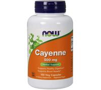 Cayenne Pepper Capsules 500mg 100 Count Capsicum Weight Loss Now Foods