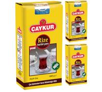 Caykur Black Tea Rize Tourist Tea Leaf Tea 1000 Gram x 3 Packs by Pufai Grocery
