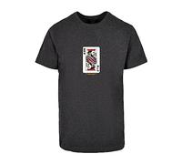 Cayler & Sons Men's WL Compton Card Tee, Charcoal/MC, L