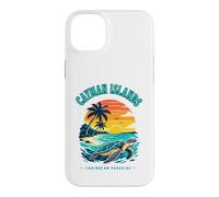 Cayman Islands Caribbean Paradise Sea Turtle Sunset T-Shirt Case for iPhone 14 Plus