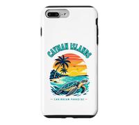 Cayman Islands Caribbean Paradise Sea Turtle Sunset T-Shirt Case for iPhone 7 Plus/8 Plus