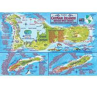 Cayman Islands Dive Map & Reef Creatures Guide Franko Maps Laminated Fish Card