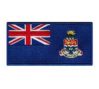 Cayman Islands Flag Embroidered Patch Iron-On Caribbean National Emblem