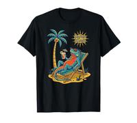 Cayman Islands Iguana on the Beach T-Shirt