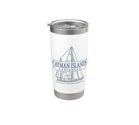 Cayman Islands Sailing Stainless Steel Insulated Tumbler