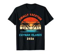 Cayman Islands Vacation 2026 Outfit Caribbean Island T-Shirt
