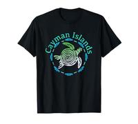 Cayman Islands Vintage Tribal Turtle Gift T-Shirt