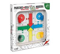 Cayro 935954 - Game of The Goose and Parcheesi with Wood Accessories