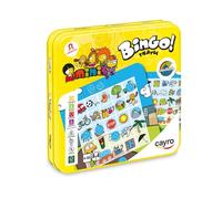 Cayro Bingo Travel - Travel Format Game - Board Game for Kids - Mark More Items and Animals to Win - 2 Players - Age 4-99
