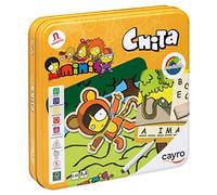 Cayro - Cheetah - + 6 Years - Wit, Skill & Fun - Board Game for Children and Adults - Throw the Rings at the Wooden Sticks - 2 to 4 Players