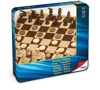 Chess and Checkers Board Cayro Wood