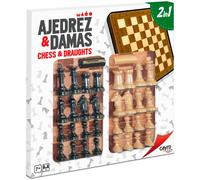 Cayro Chess+ladies Complete Wood Board Game 40 Cm