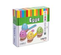 Cayro Eggs - Educational Wooden Egg Balancing Game - Game for Kids and Adults - Compete to Be First