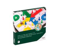 Cayro - Parcheesi - Magnetic Goose - 2 in 1 - Portable Board Game with Magnetic Chips for Travel - Easy to Carry - Educational Game for Children and Adults - Includes Chips and Dice