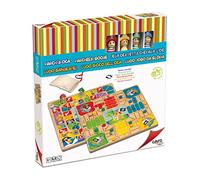Cayro - Parchis and Goose - + 5 Years - Pirates Model - Double Board Game for Children and Adults - Reversible Board and Wooden Pieces - 2 to 4 Players