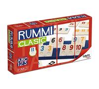 Cayro - Rummi - + 8 Years - Classic Model - Fun board game ideal for children and adults - 106 pieces - 1 fabric bag and 4 supports - 2 to 4 players