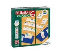 Cayro - Rummiclasic 6 - Numbers & Strategy Board Game - 6 Players - Get Connect All Tokens - Family Fun - Connect Tokens to earn 100 Points