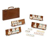 Cayro Rummy de Luxe - Wooden Tabletop Number Game - Ages 4+ to 18+