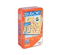 Cayro - Sudoku Metal Box - Logic Game - Complete 9 x 9 Grid with Numbers 1-9 - for 1 Player