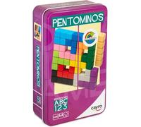 Cayro Wooden Pentominos Game Metal Box